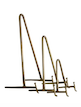 Antique Brass Display Stand Large