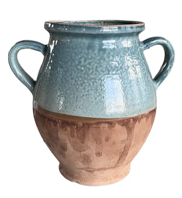 Cottage Crafted 2-Handled Jug Light Blue