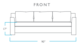 Bryant 90" Sofa