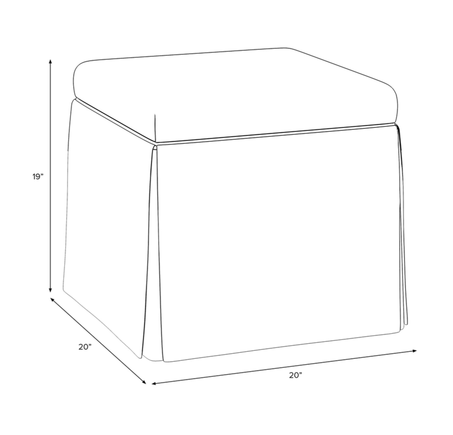 Dyer Storage Ottoman