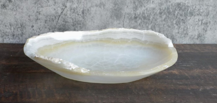 Gray Pist Onyx Soap Dish 14cm