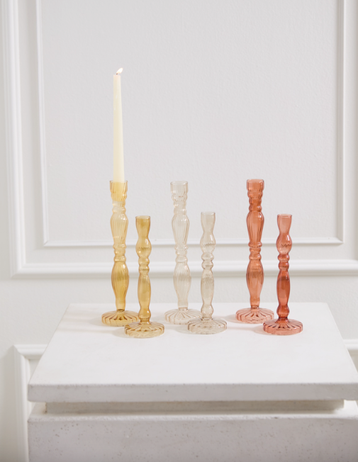 Raywood Candlestick Yellow - Small