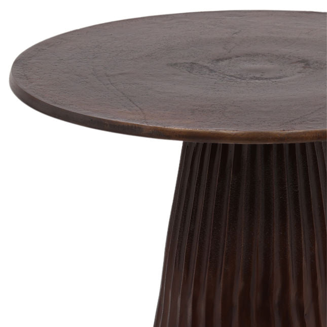 Aramis End Table Bronze