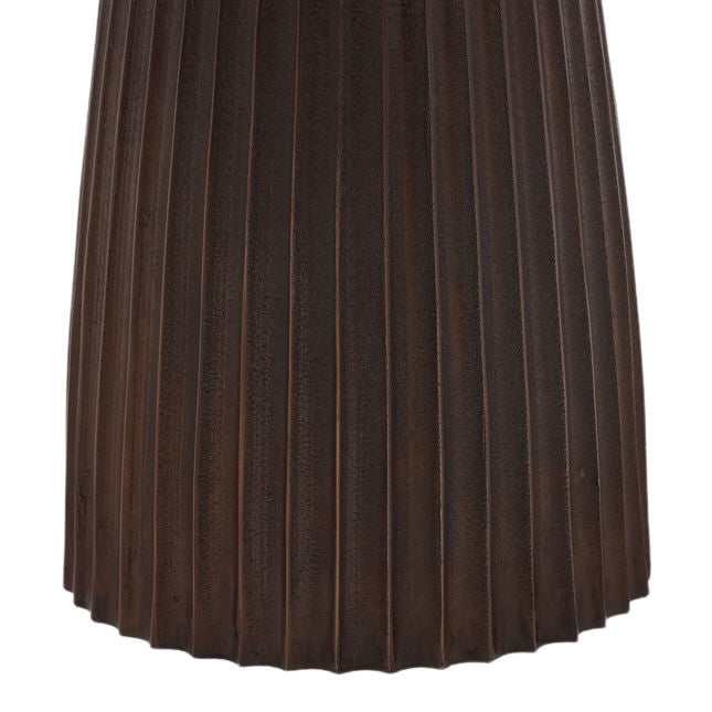 Aramis End Table Bronze