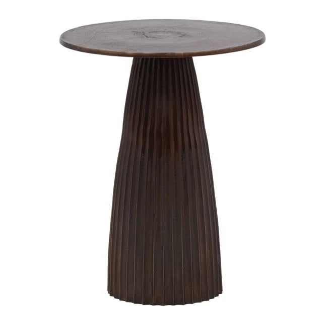Aramis End Table Bronze
