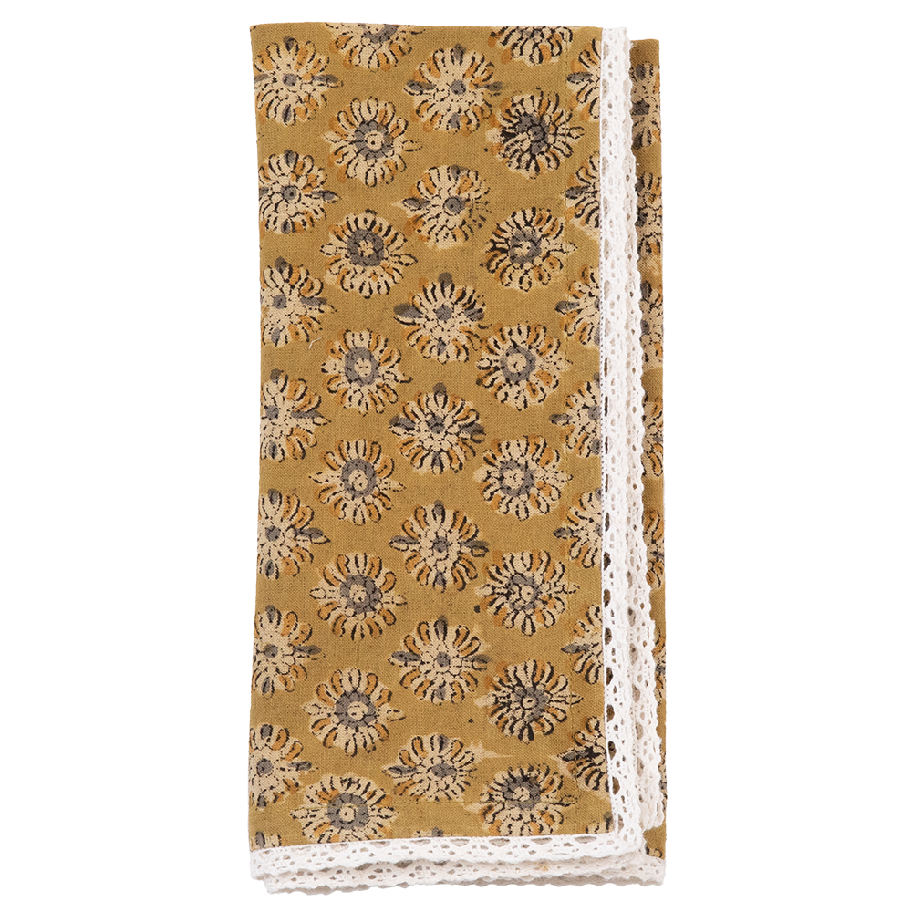 Anika Positano Napkins - Ruffles - Set of 2
